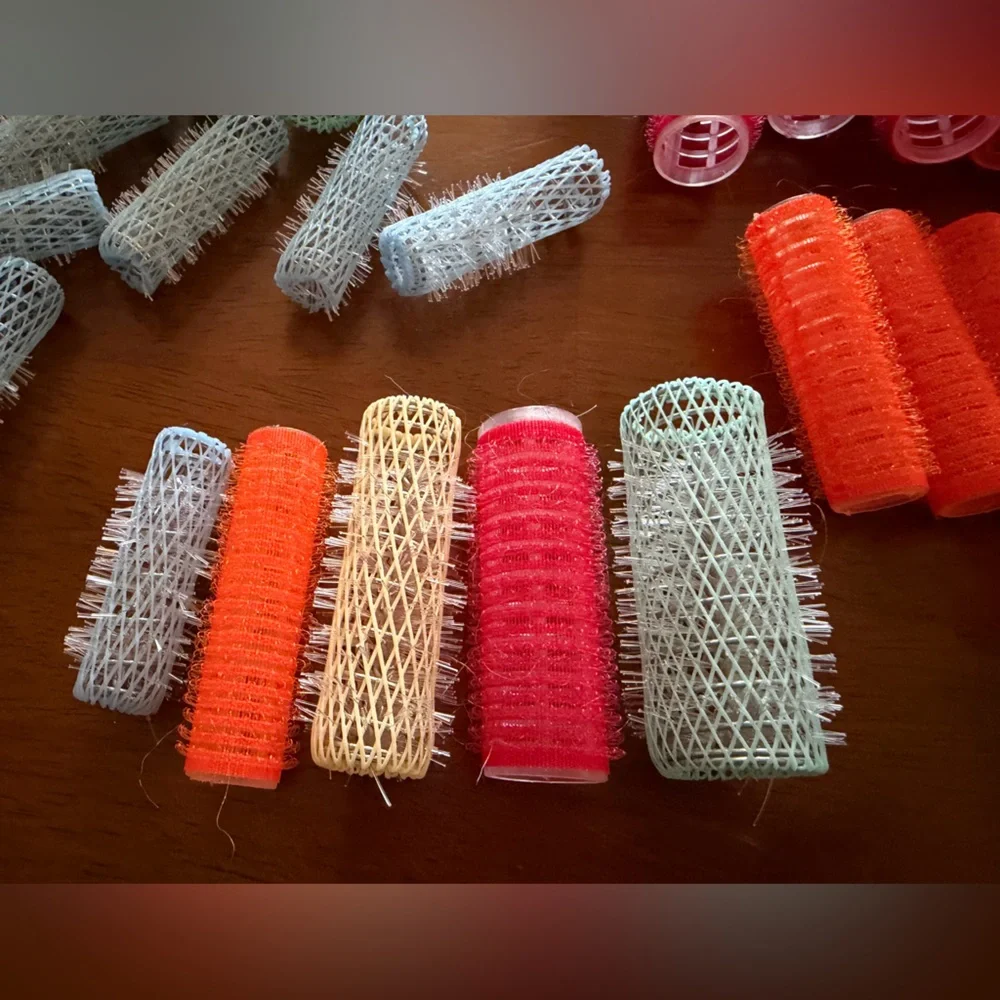 Annie’s Colorful Hair Rollers Set 5 different sizes X small to medium
